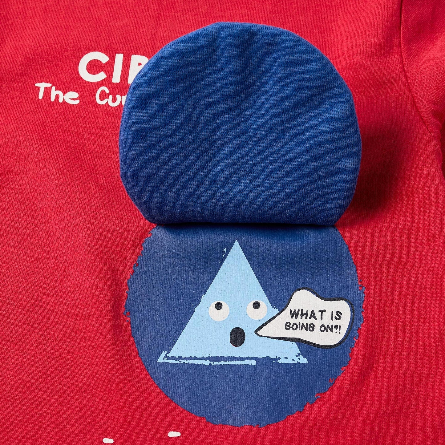Blusa ML Zippy "The Curious Circle" Rojo