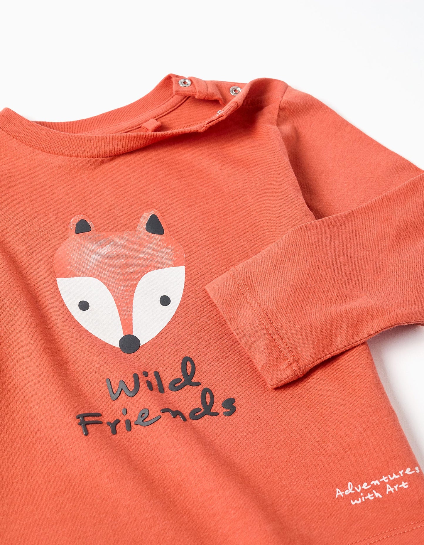 Blusa ML Zippy 'fox' Naranja