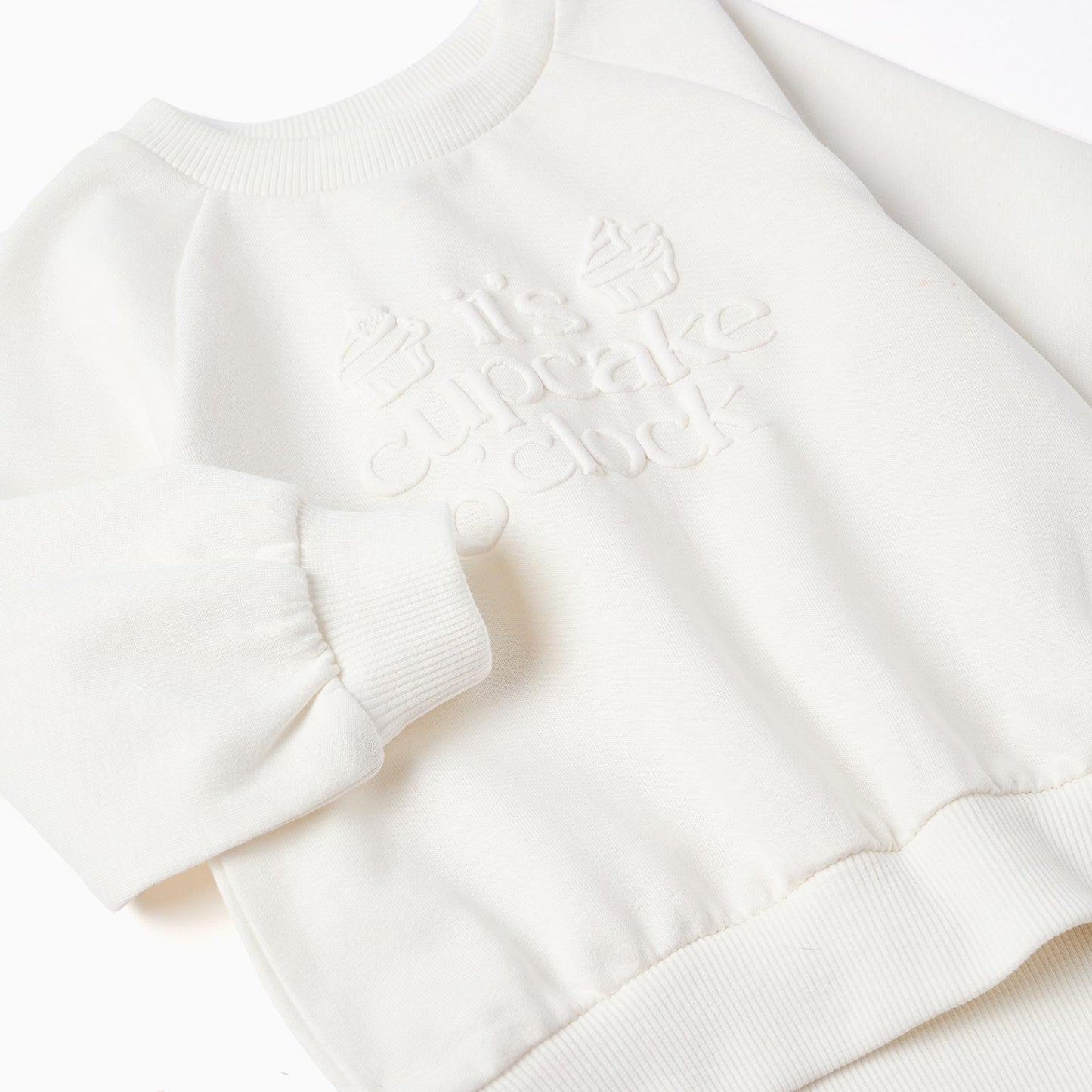 Sweater Zippy Polar Blanco