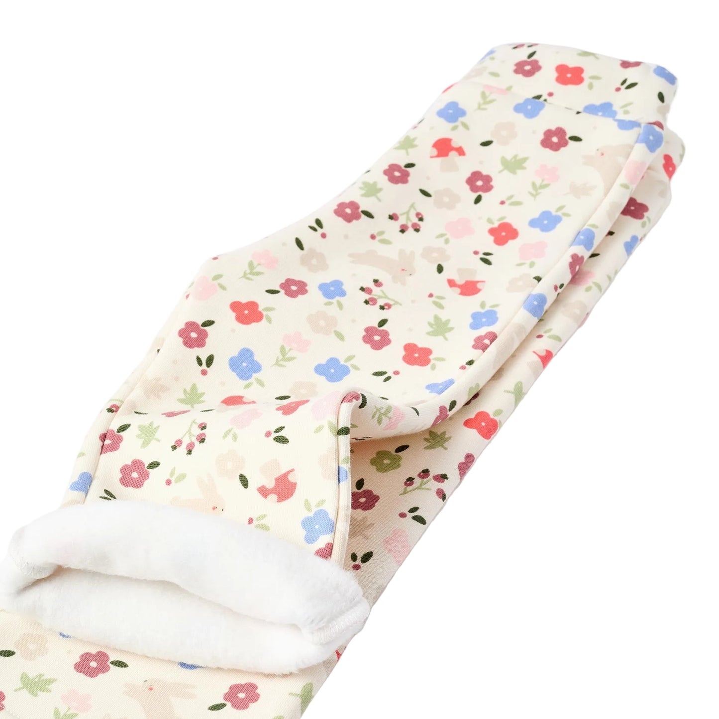 Leggings Zippy Eosastampado Flores Blanco