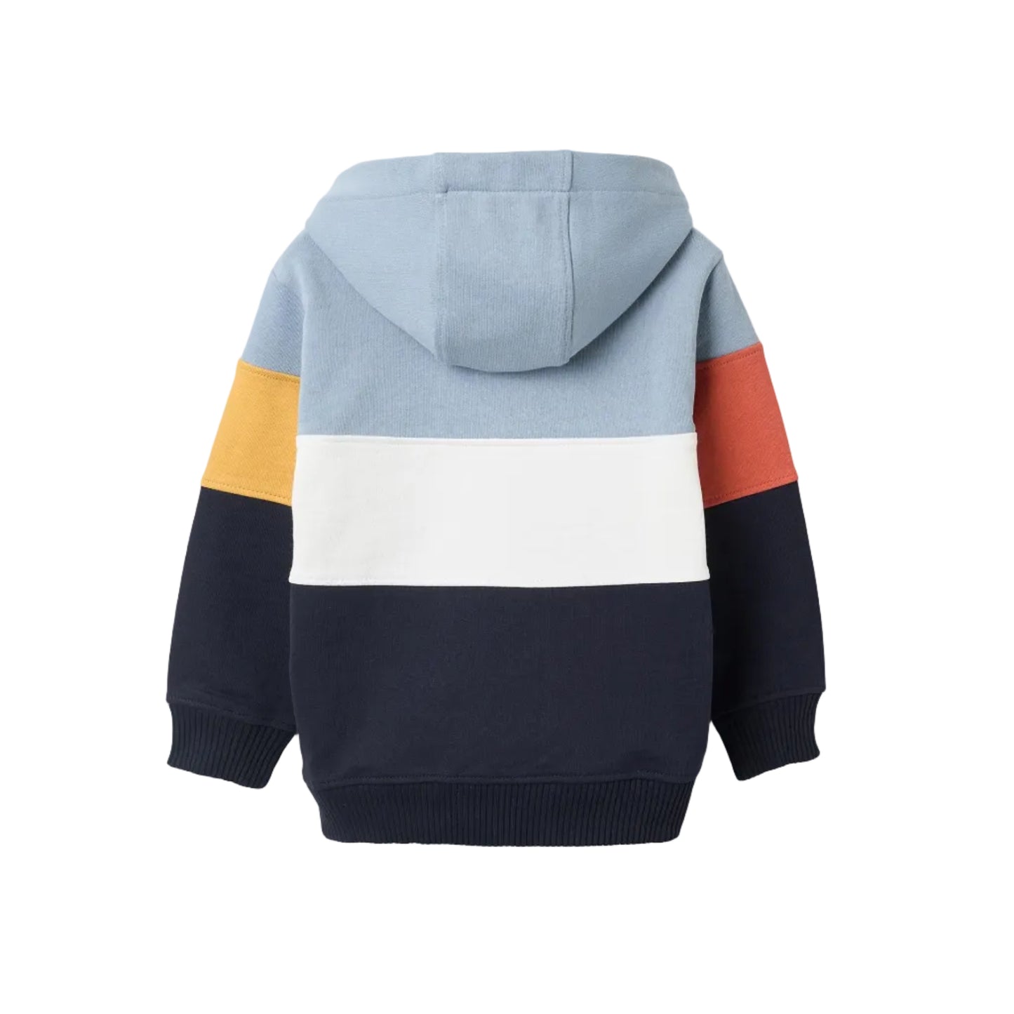 Hoodie Zippy con Capucha Colour Block Multicolor