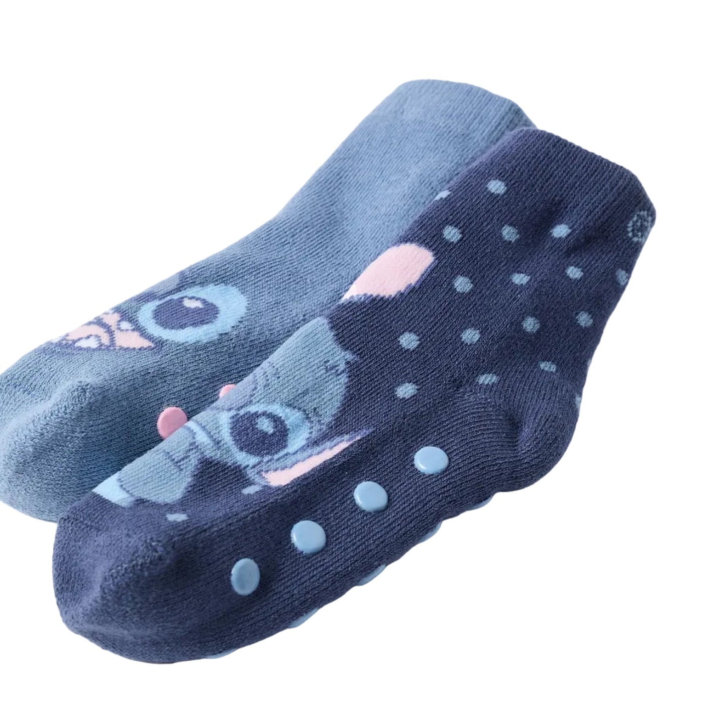 Medias Zippy Antideslizantes 'Stitch', Azul