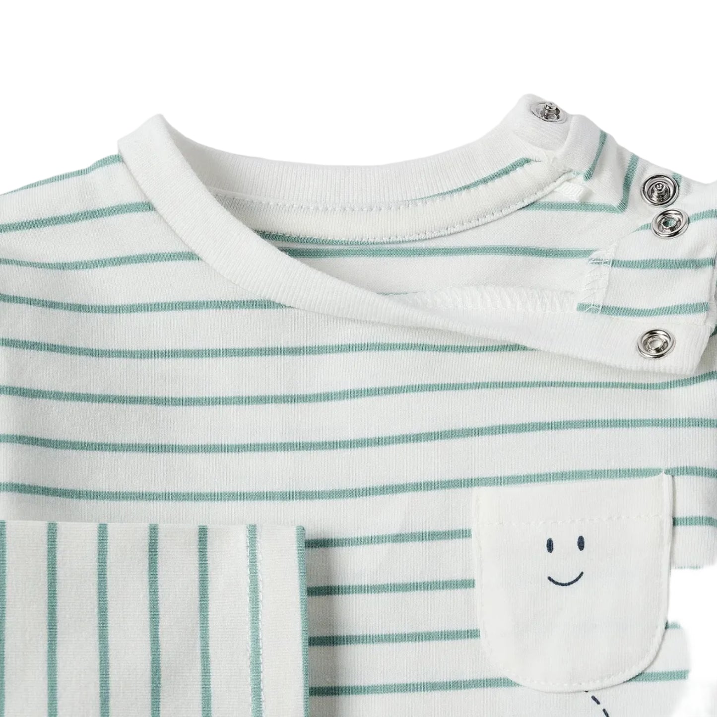 Body ML Zippy Rayas  Blanco