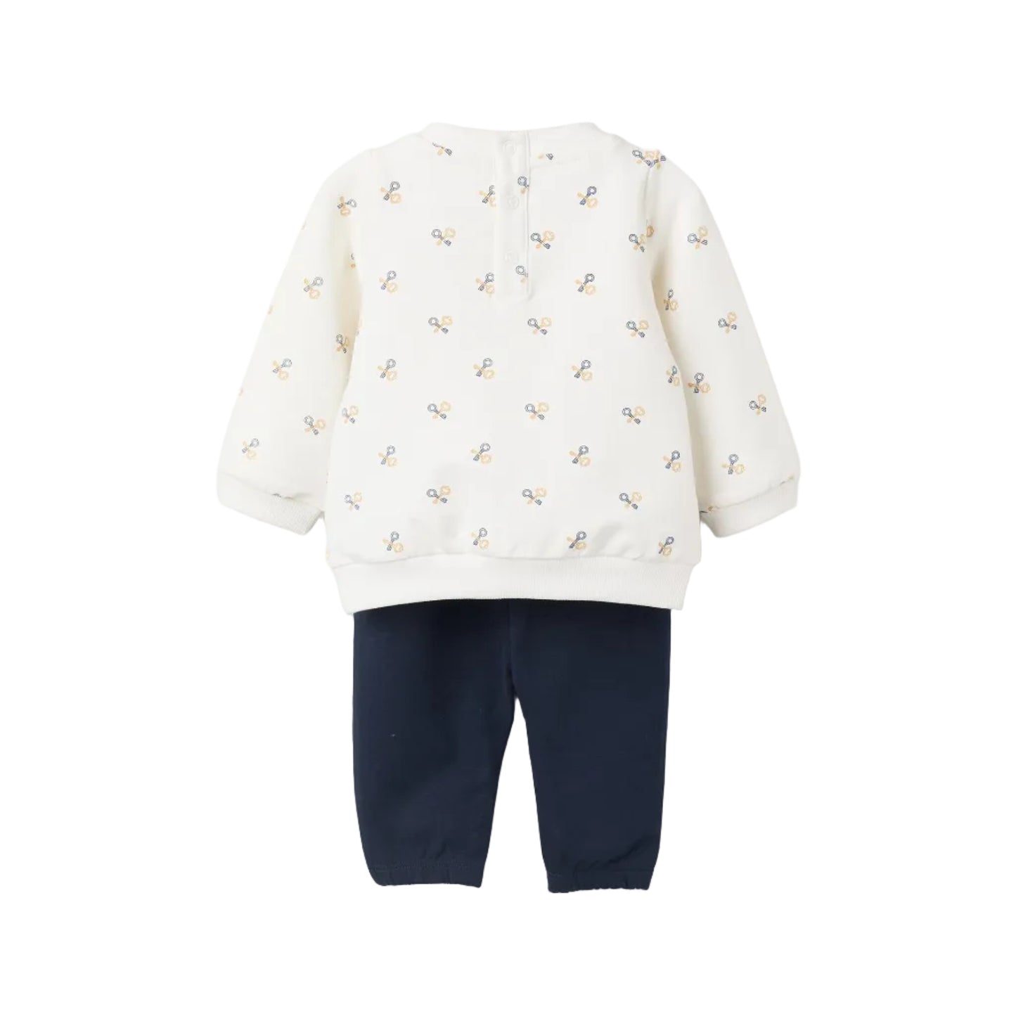 Conjunto Zippy "Be Good" Blanco