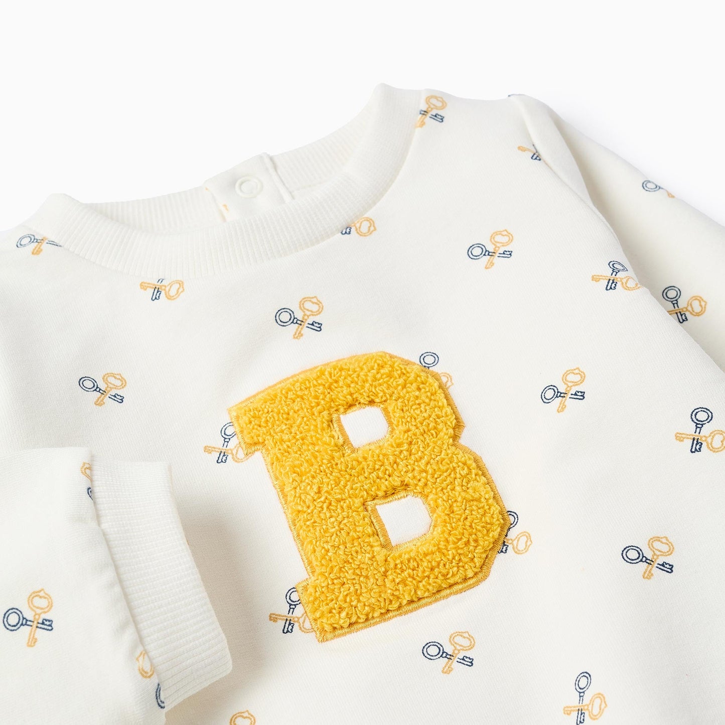 Conjunto Zippy "Be Good" Blanco