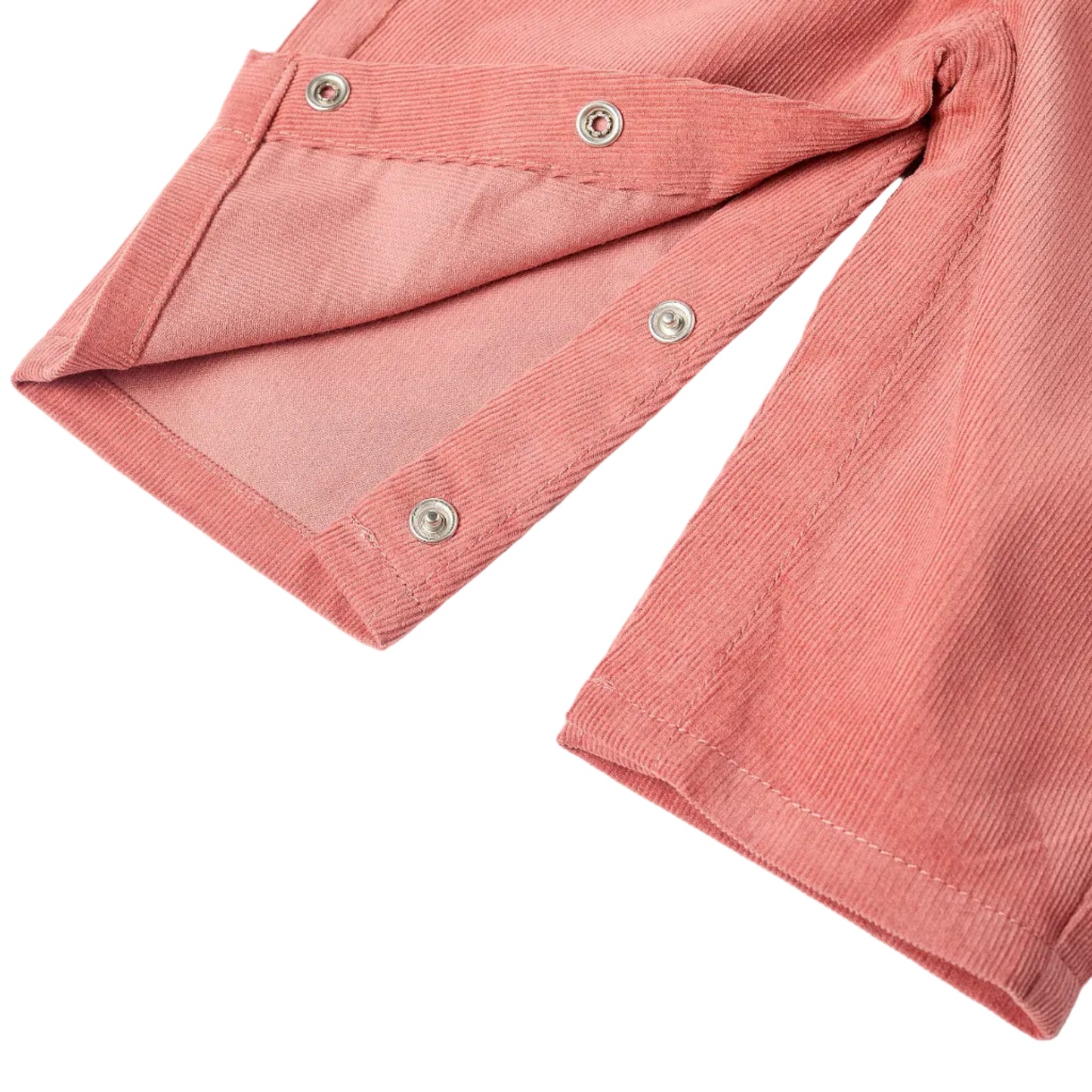 Overol Zippy Pana Recién Nacida, Coral