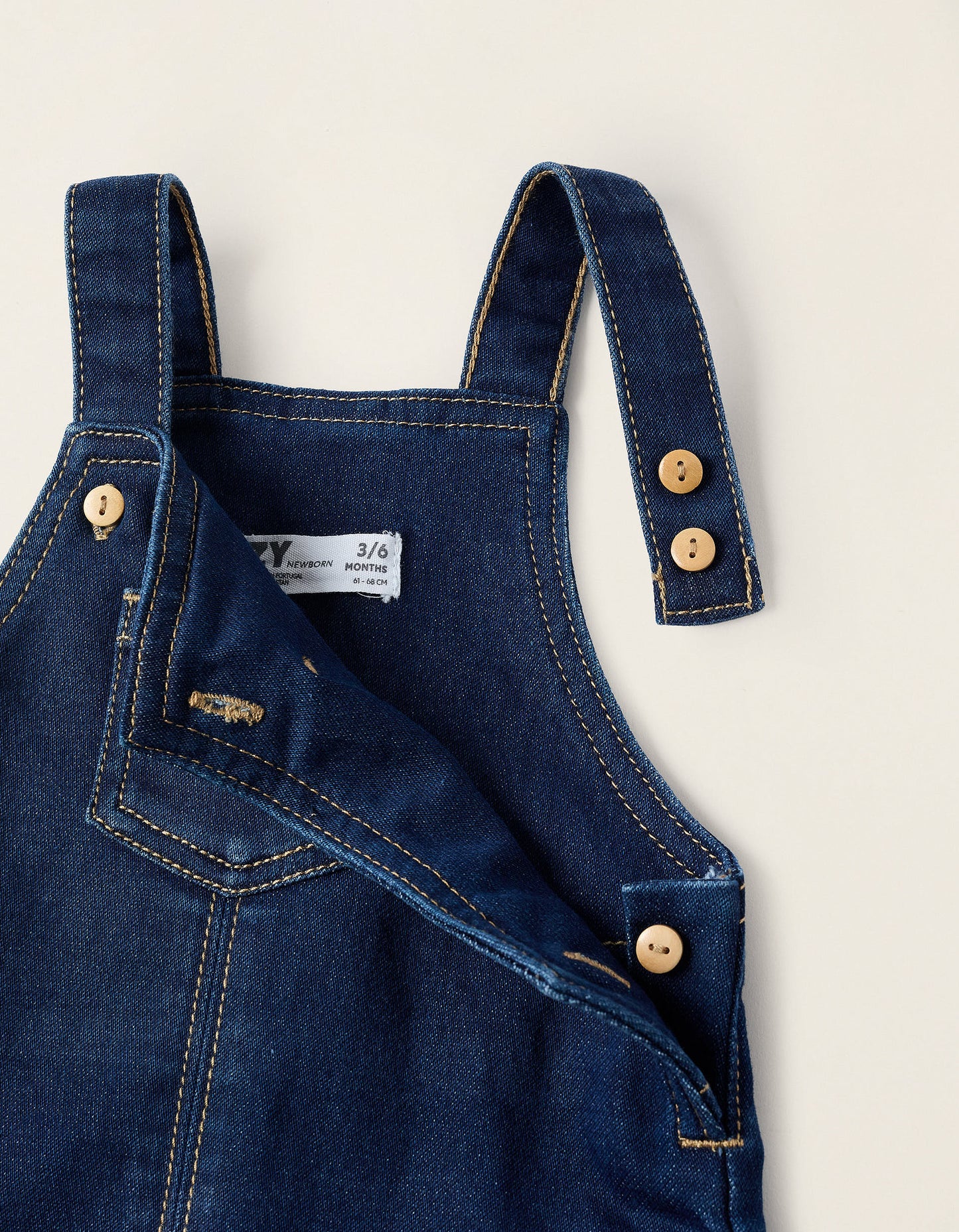 Vestido Denim Zippy Bolsillo Azul