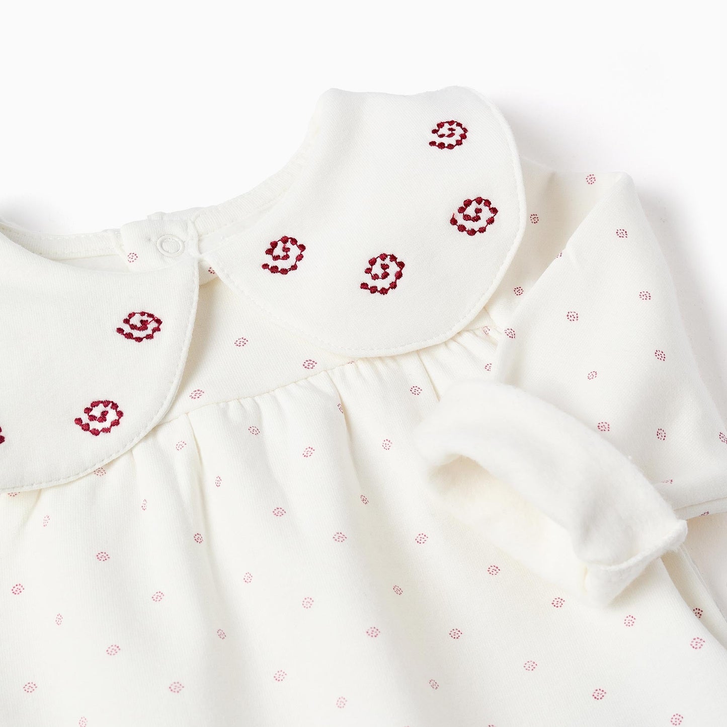 Conjunto Zippy Perchados Recien Nacida, Blanco