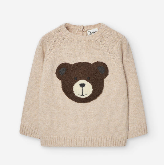 Sweater Losan Osito Beige