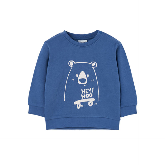 Camiseta Losan Oso Polar Azul