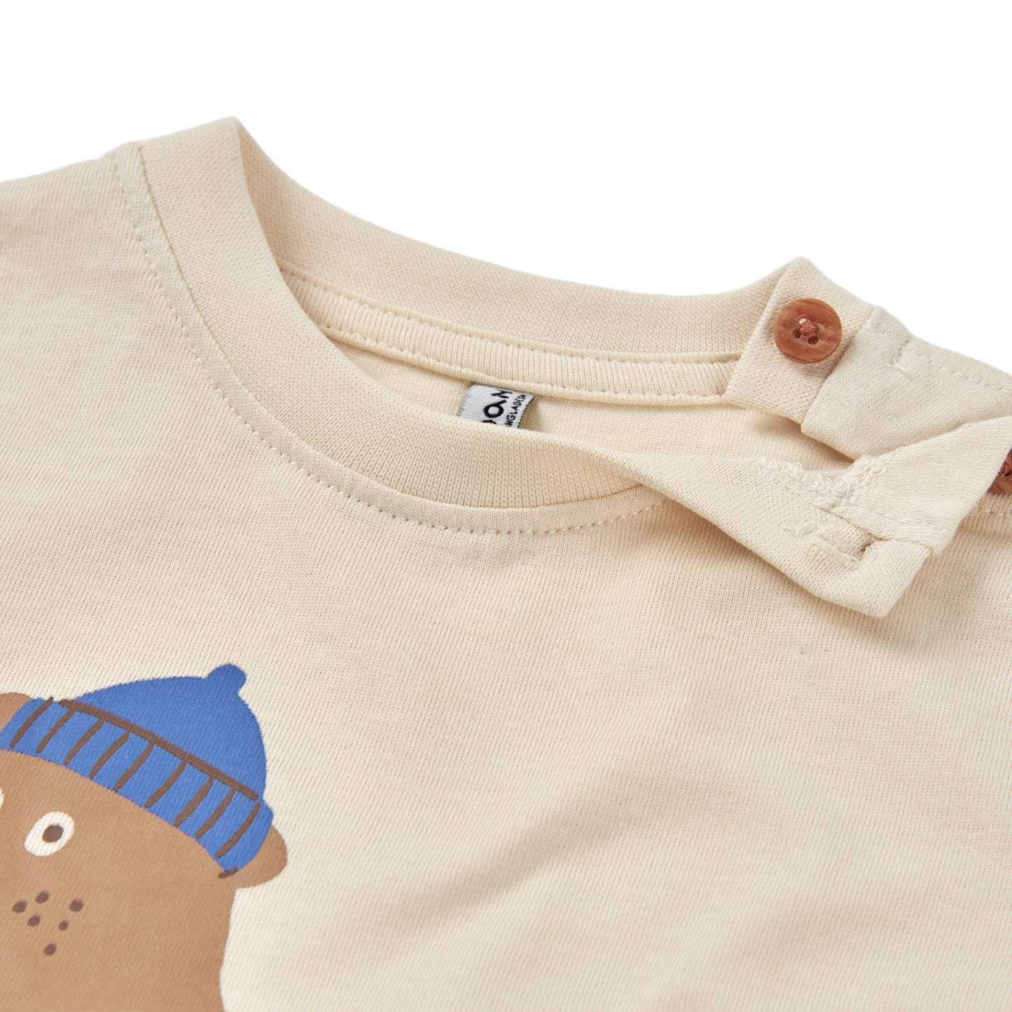 Camiseta ML Losan Monopatín Beige