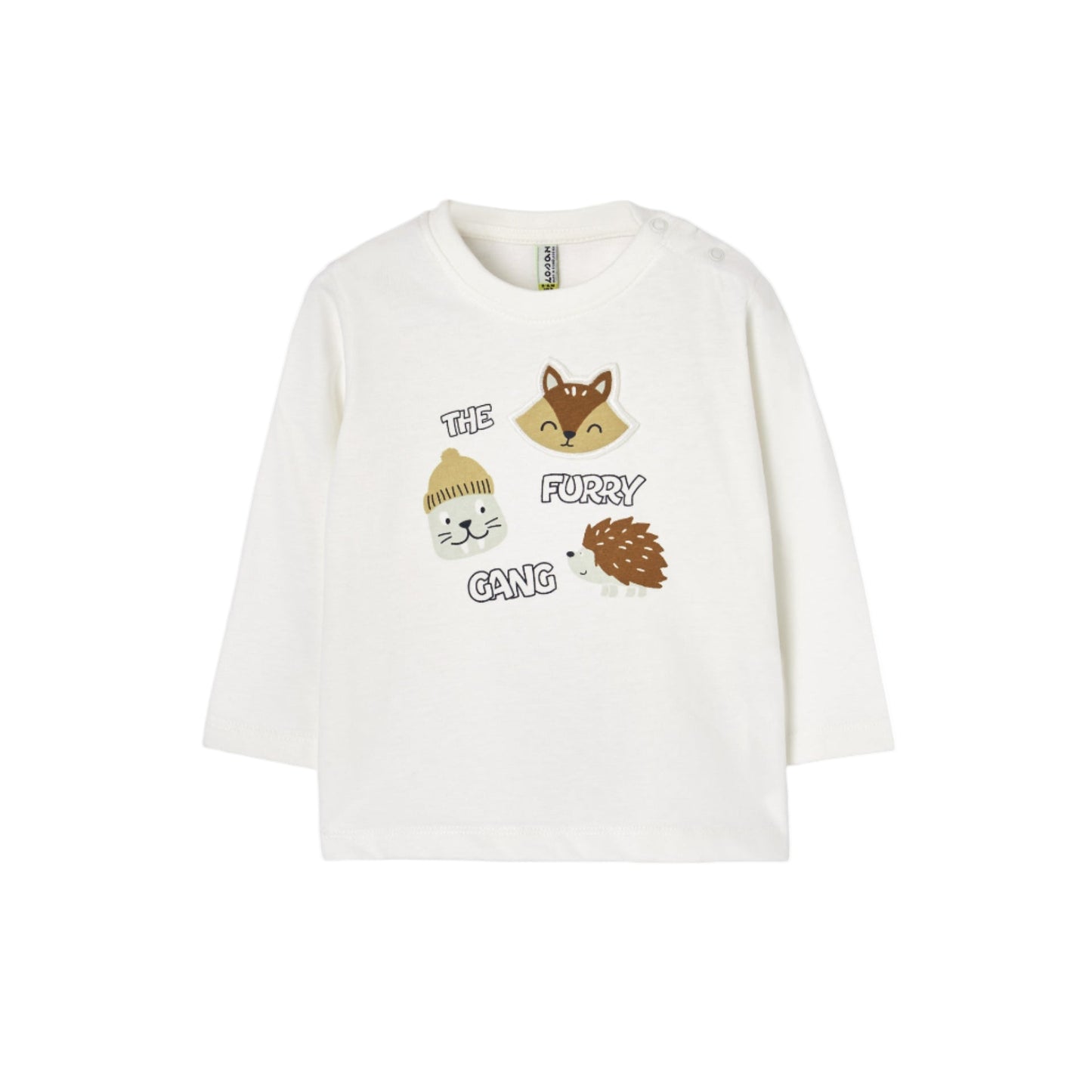 Camiseta ML Losan Amigos del Bosque Ivory