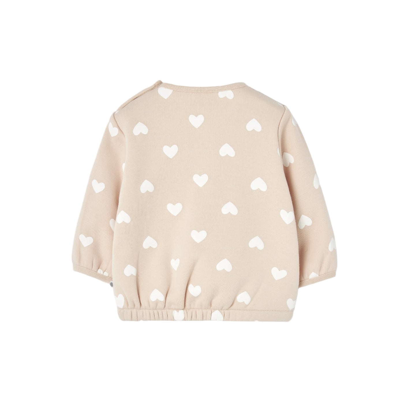 Buzo Losan Corazones Beige