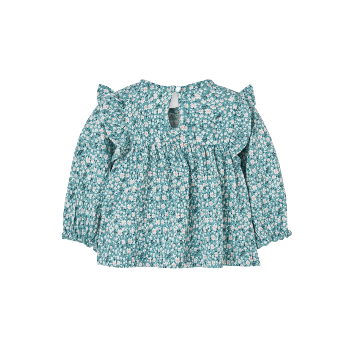 Blusa ML Losan Flor Silvestre Verde
