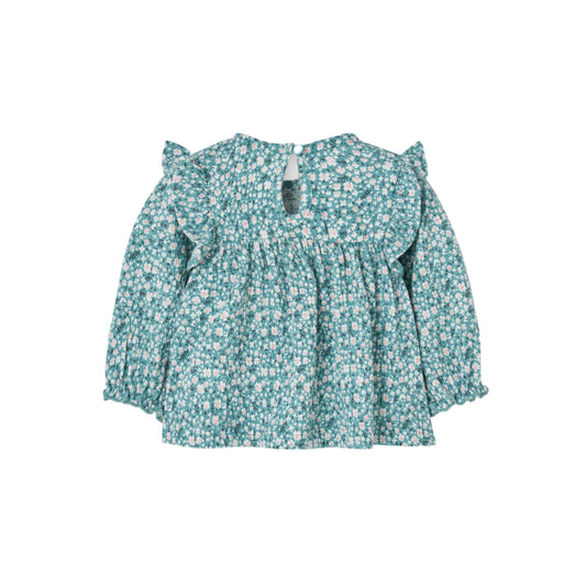 Blusa ML Losan Flor Silvestre Verde
