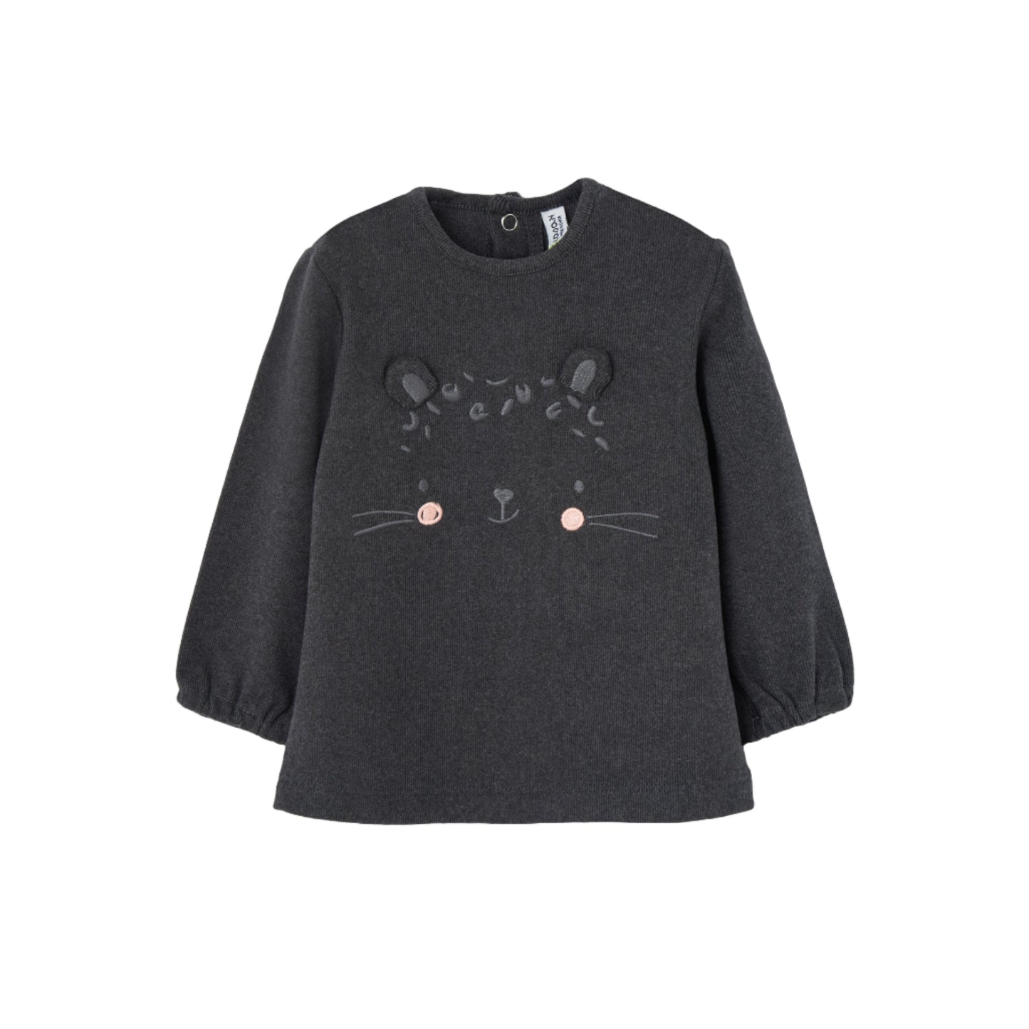 Camiseta ML Gato Gris