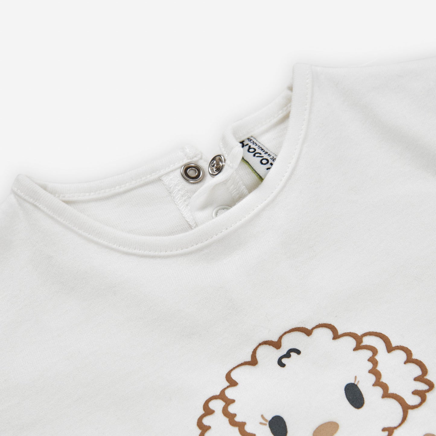 Camiseta ML Losan Perrito Blanca