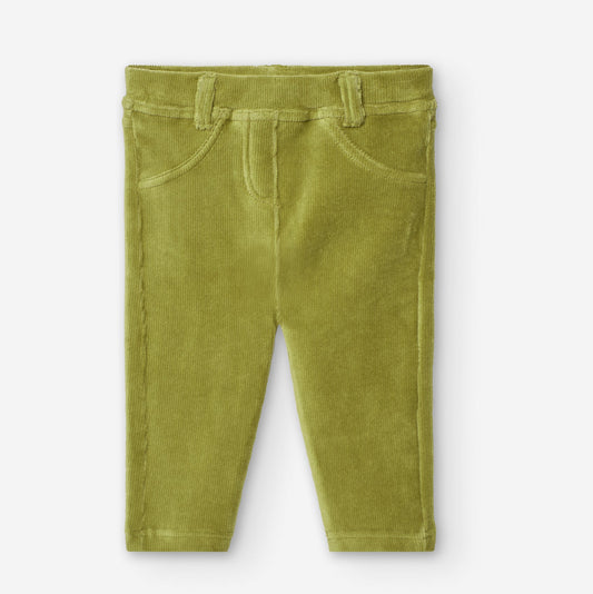 Pantalon Micropana Losan Flores Verde