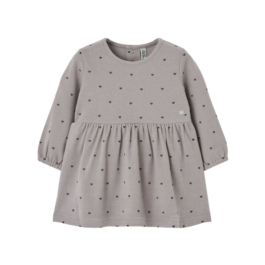 Vestido Losan Puntos Gris