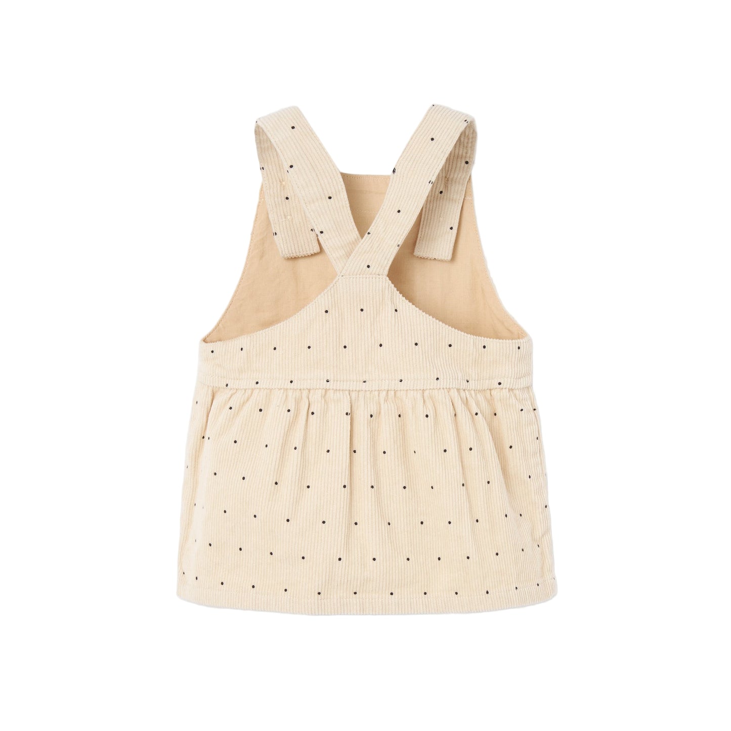 Vestido Losan Lunares Beige