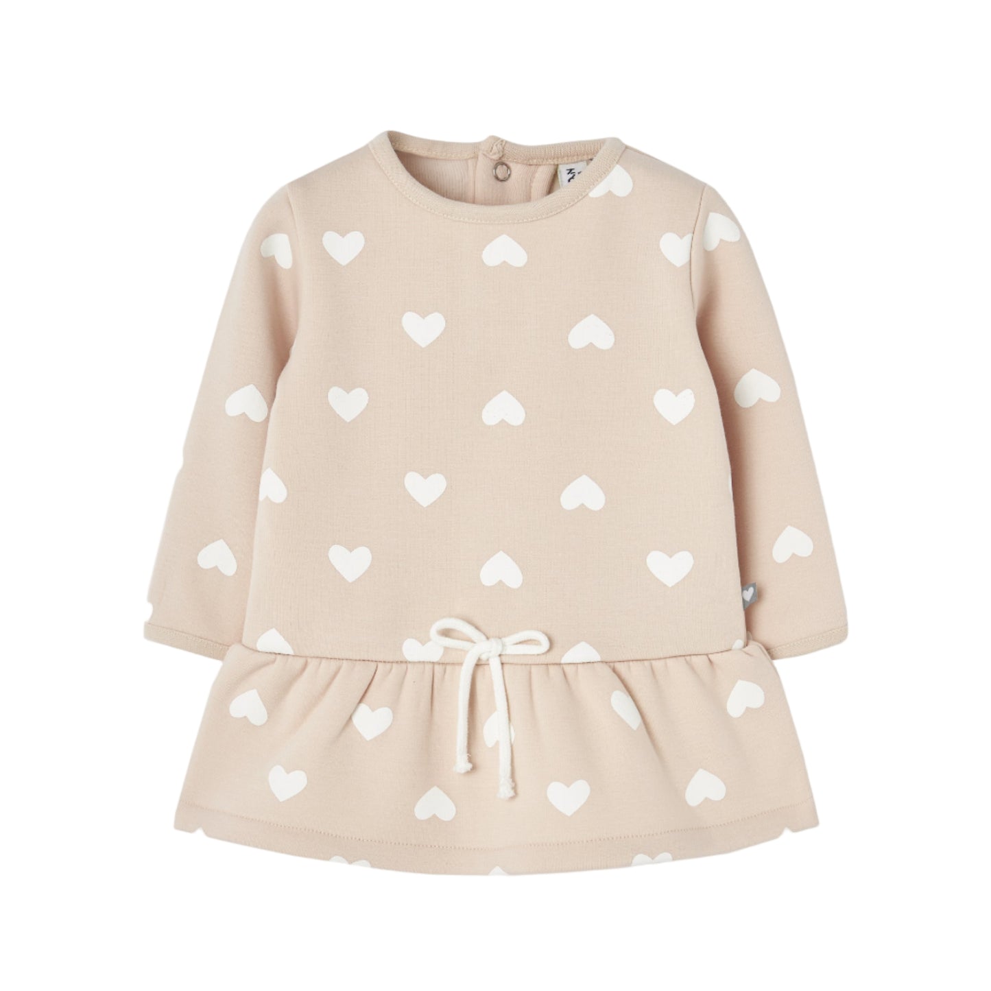 Vestido Losan Corazones Beige