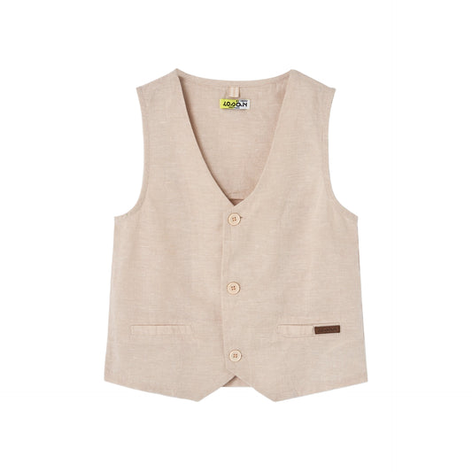 Chaleco Losan Fiesta de Verano Beige