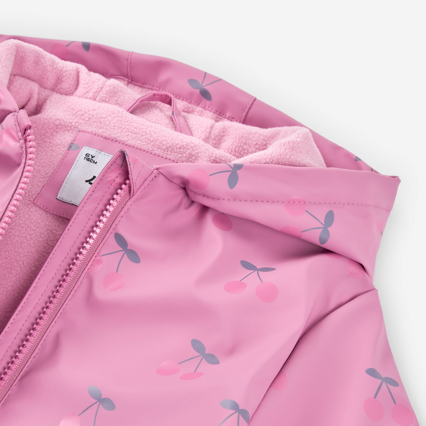 Impermeable con Flesee Losan Cherry  Rosa