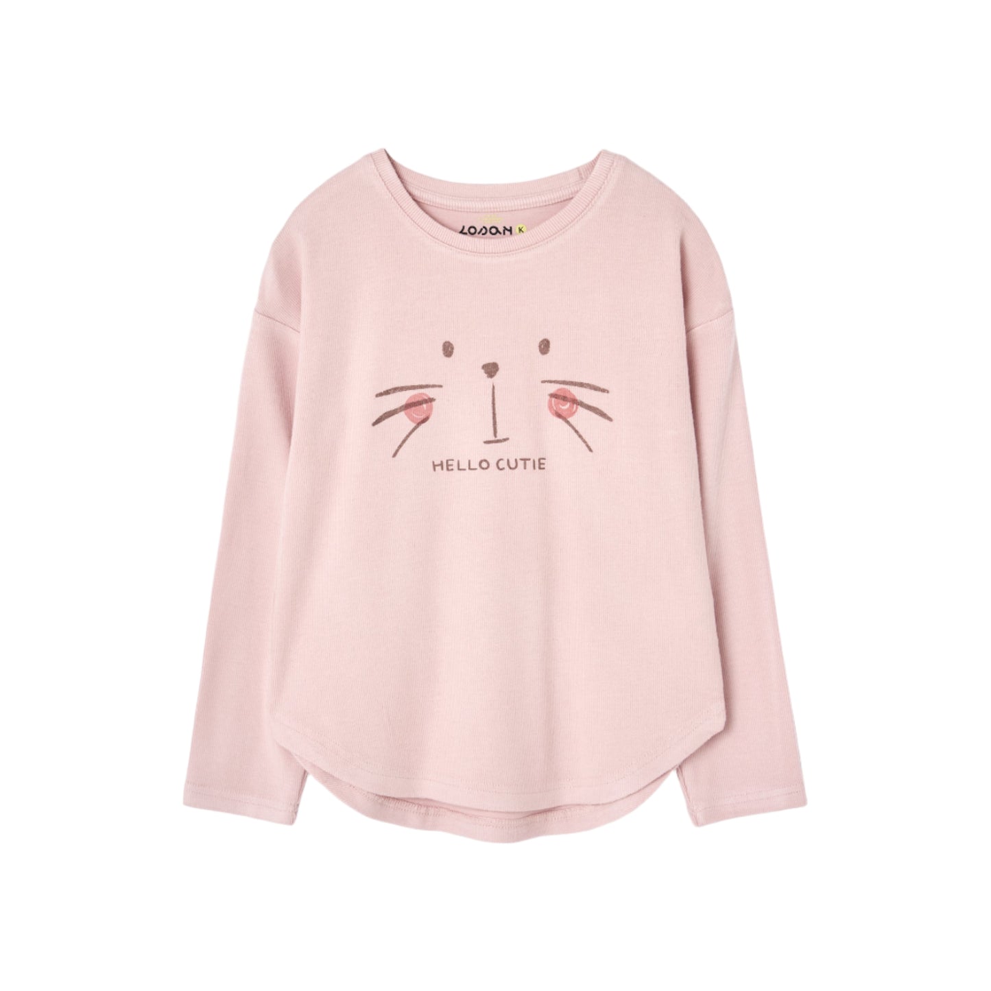 Buzo ML Losan Gatico Tierno Rosa