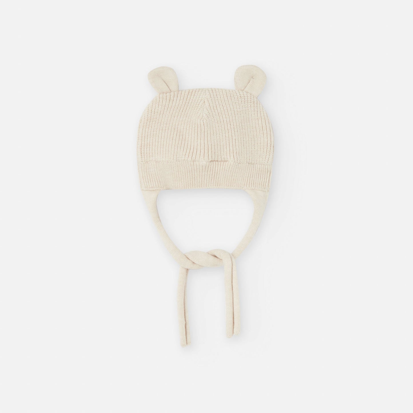 Gorrito Tejido Losan con Orejitas Ivory