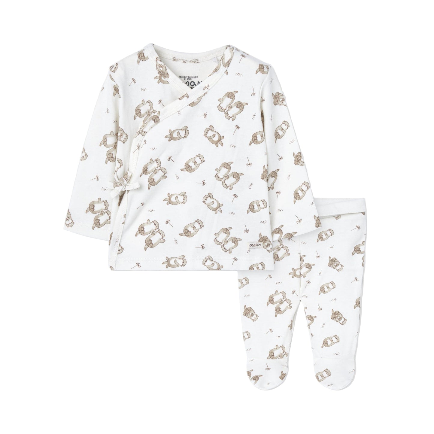 Conjunto losan Sueños de Oso Beige