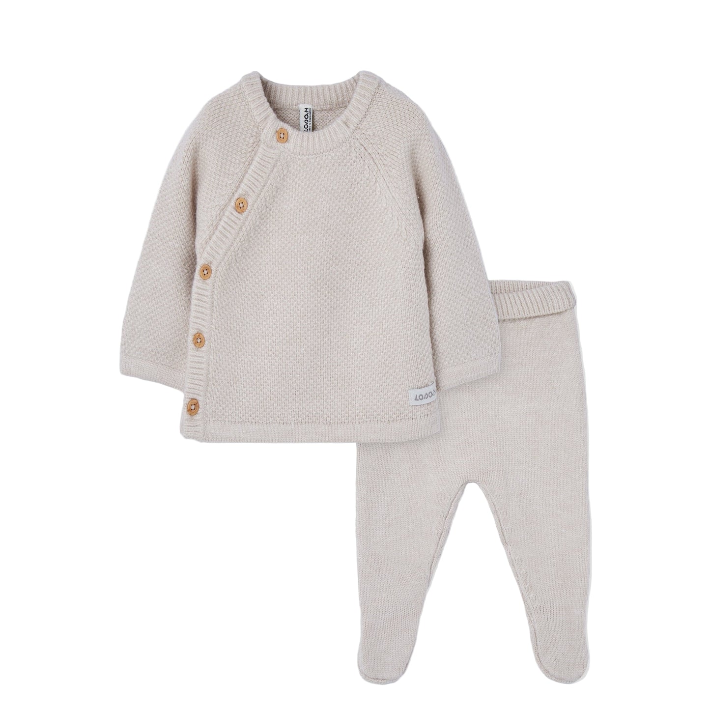 Conjunto Tejido Losan Beige