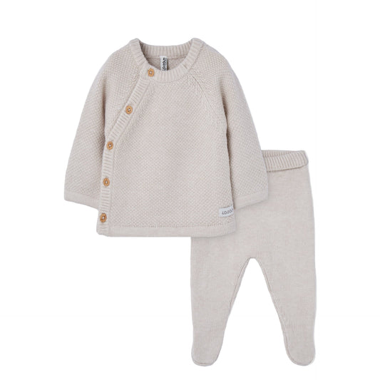 Conjunto Tejido Losan Beige