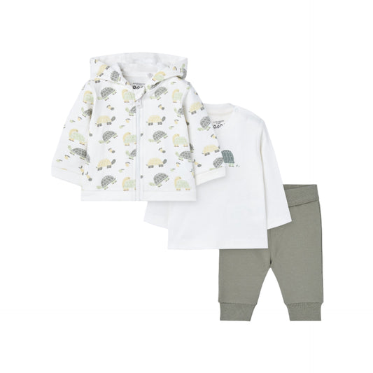 Kit primera Muda Losan Tortugas Gris Claro