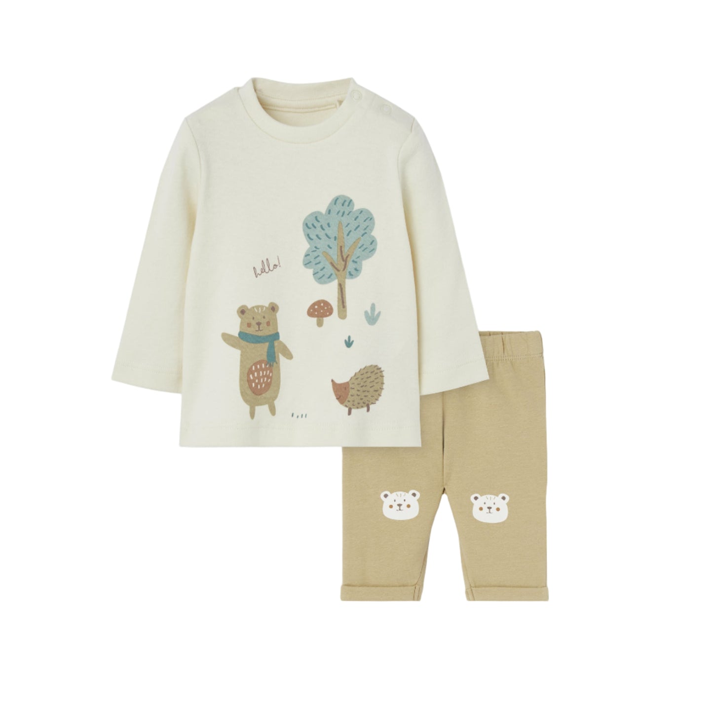 Conjunto Losan Pequeño Bosque Ivory