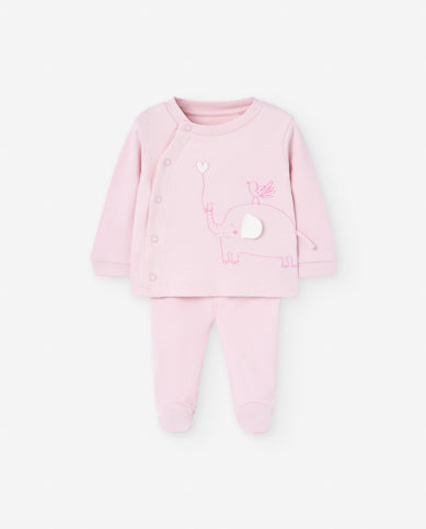 Conjunto Losan Elefante Rosa