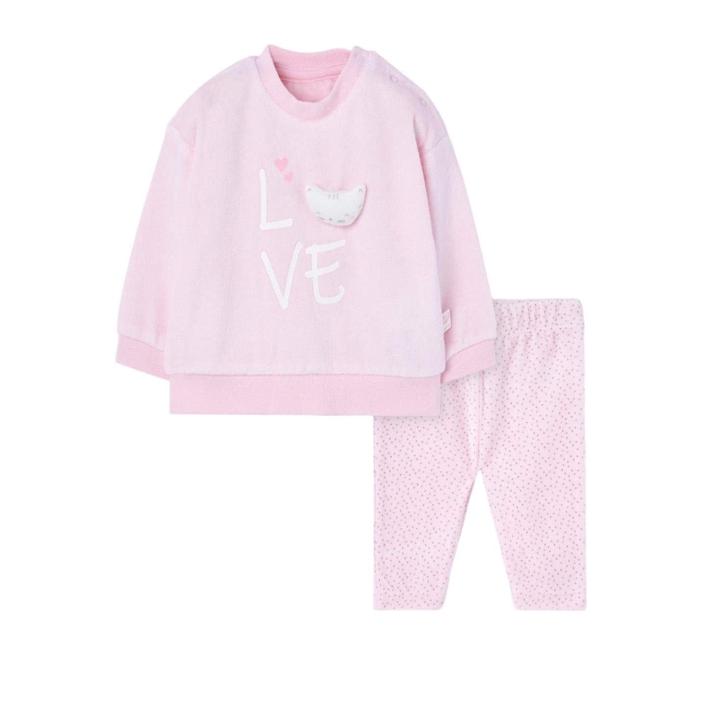 Conjunto Losan Sueños Felinos Rosa