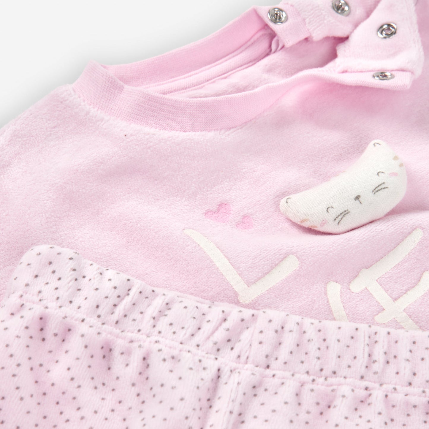 Conjunto Losan Sueños Felinos Rosa