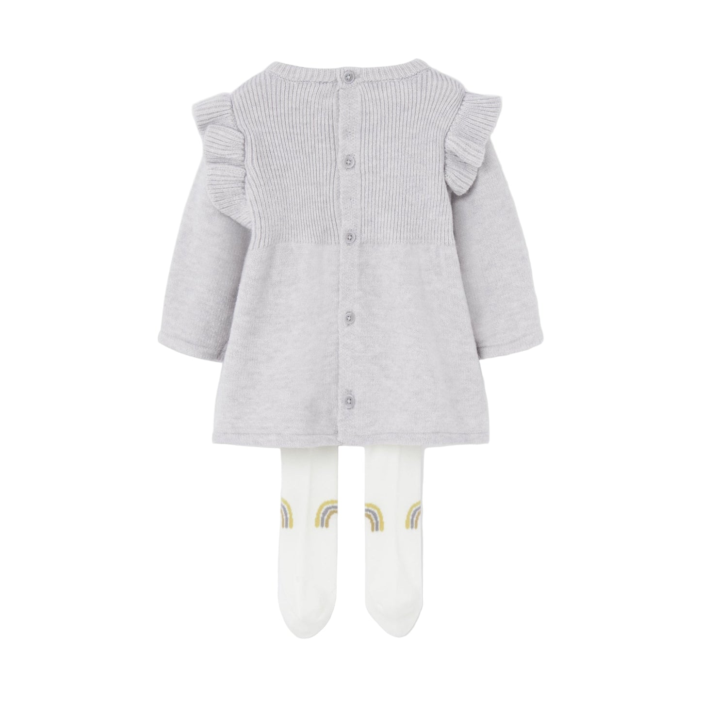 Vestido Tejido Losan Arcoíris Gris