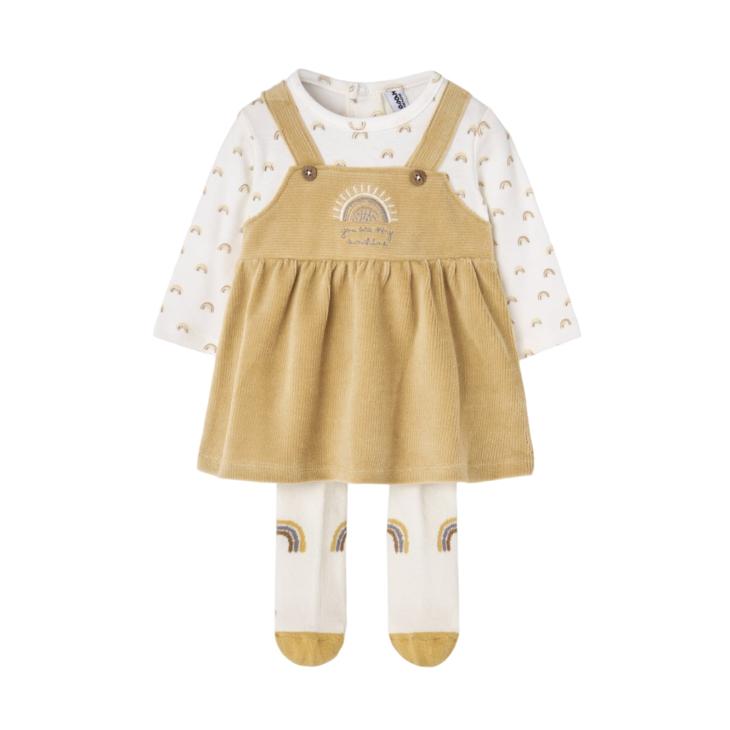 Vestido Losan Arcoíris  Amarillo