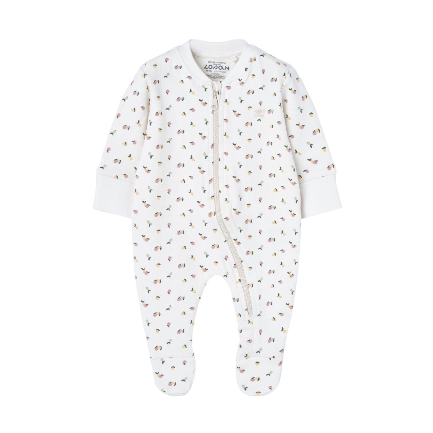 Pijama Losan Estampado Frutas Blanco