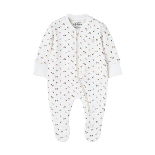 Pijama Losan Estampado Frutas Blanco