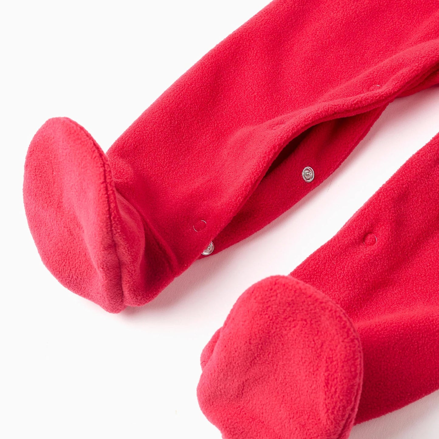 Pijama Zippy Bordados Navideños Rojo