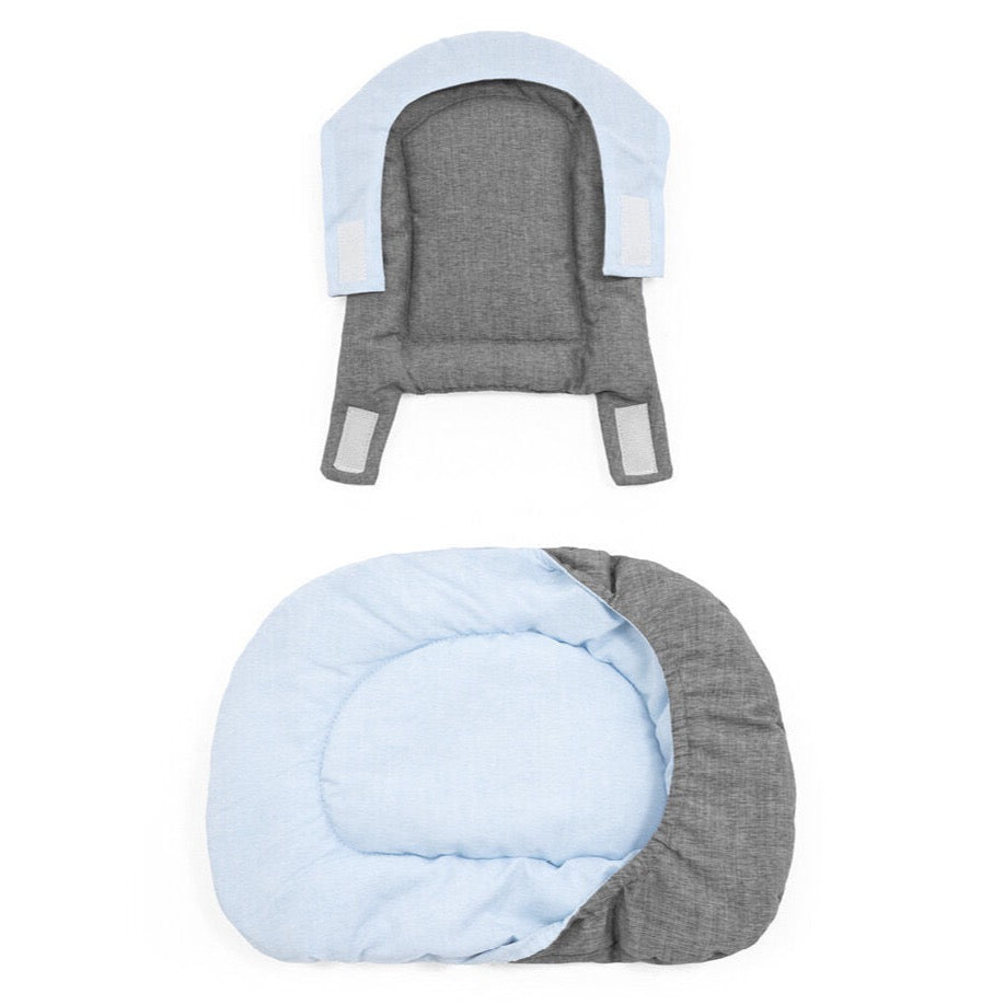 Cojín para la silla Stokke Nomi Reversible Gris Azul