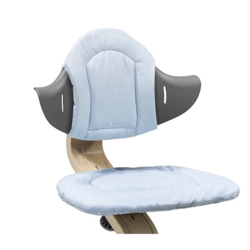 Cojín para la silla Stokke Nomi Reversible Gris Azul