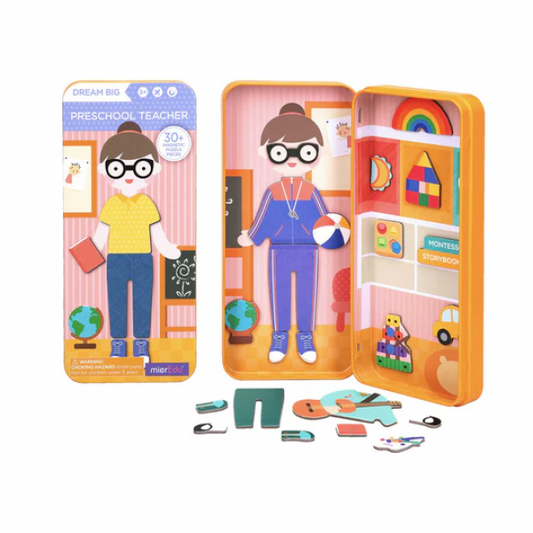 Rompecabezas Magnetico "Profesora de Preescolar"