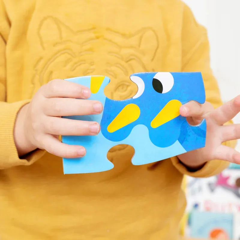 Rompecabezas 30 piezas - Torre de dinosaurios.