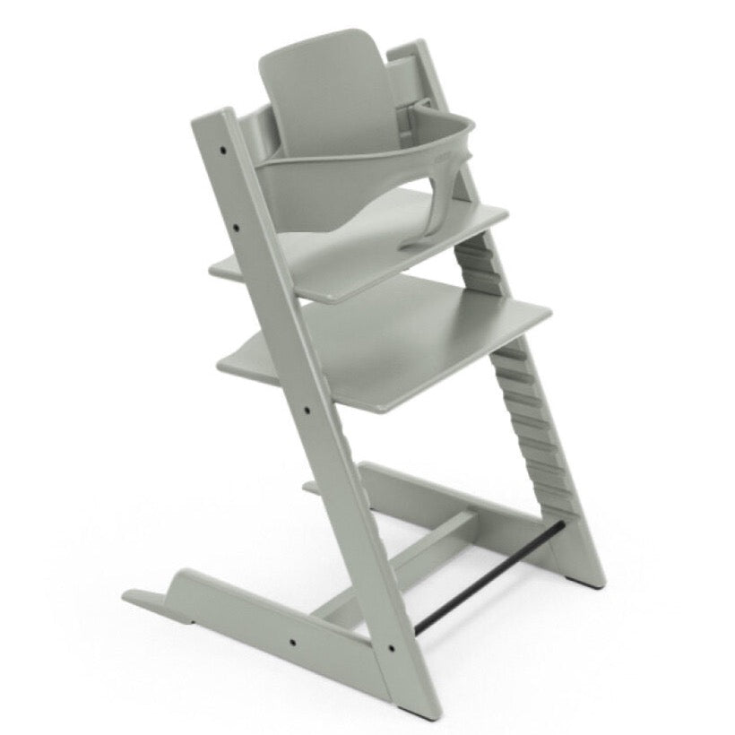 Baby Set Tripp Trapp Verde Glaciar V2 ( INCLUYE ARNÉS)