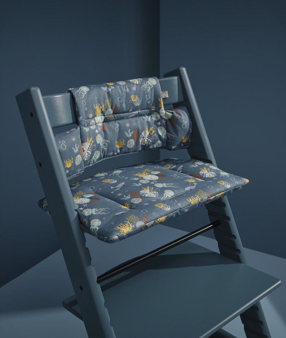 Silla Para Comer Stokke Tripp Trapp Azul Fiordo EU
