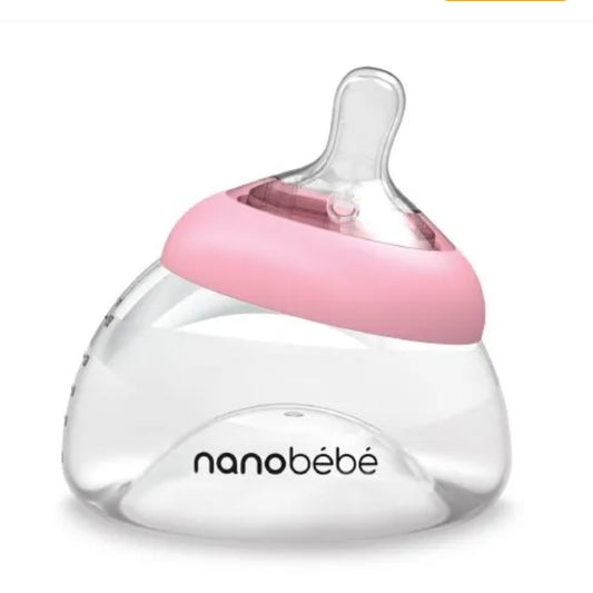 Biberon Lactancia Nanobebé Gen2 Rosa 150ml