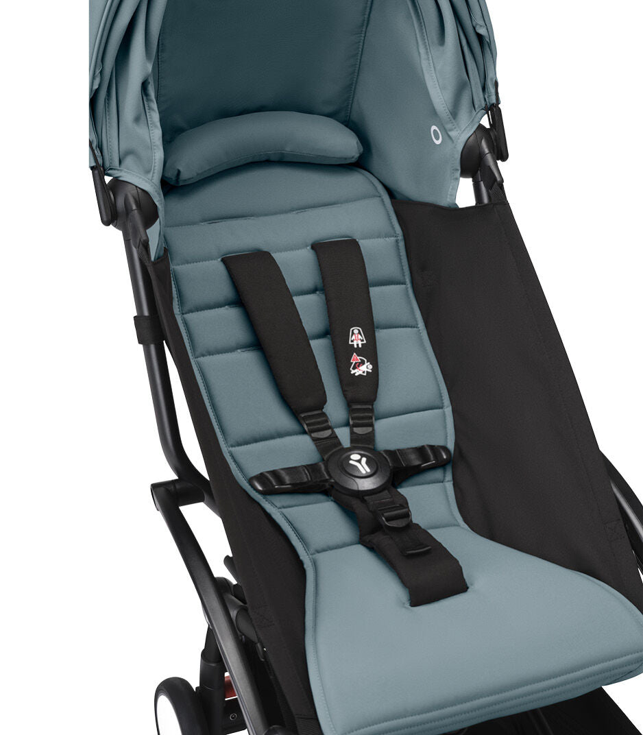 Coche Stokke® YOYO³ 6+ Negro/Aqua